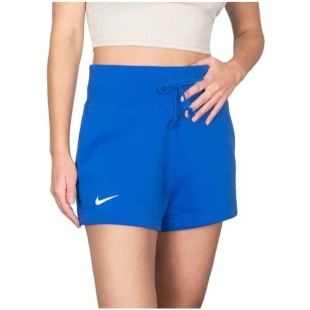 Nike Women's Fleece Short HF6898-493 Medium M Blue NWT